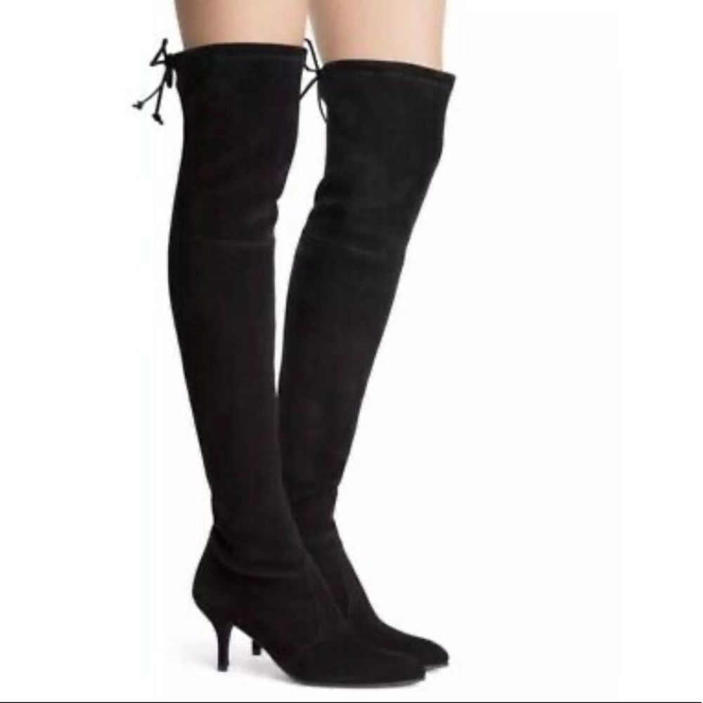 Stuart Weitzman Tiemodel Suede Over The Knee Boots